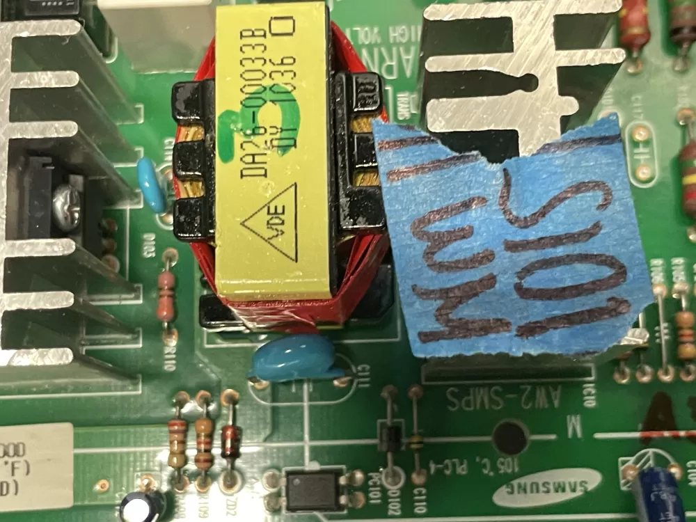 Samsung DA41 00651K Refrigerator Control Board AZ23075 | WM1048