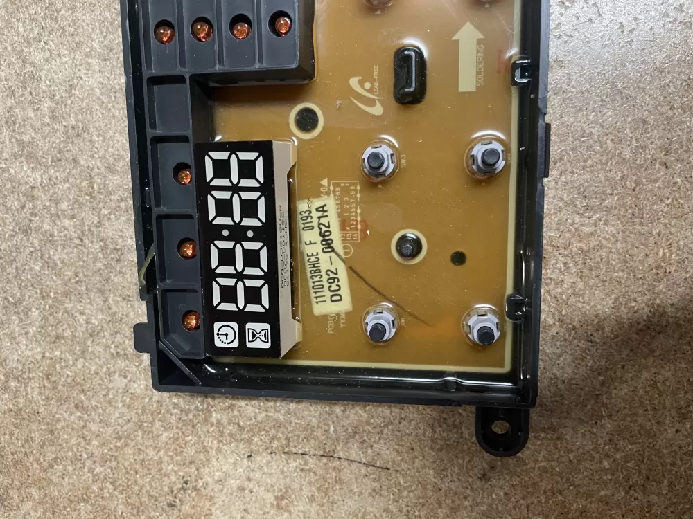 Samsung DC92 00619A Washer Control Board AZ18976 | KMV267