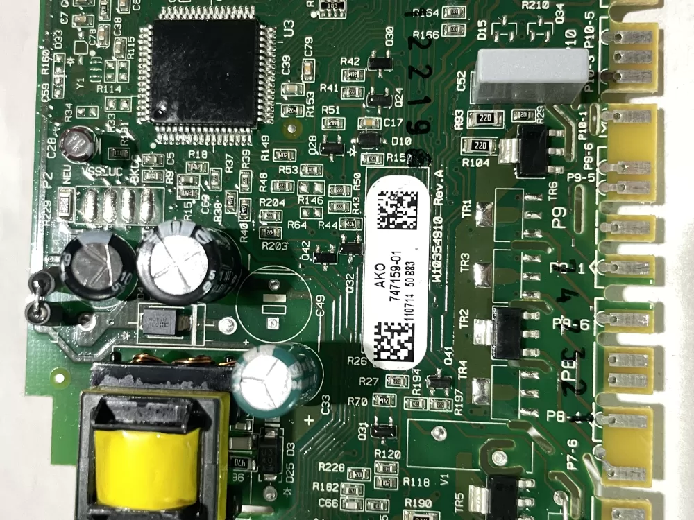 Whirlpool Maytag 747159-01 Dishwasher Control Board AZ154693 | Wm2526