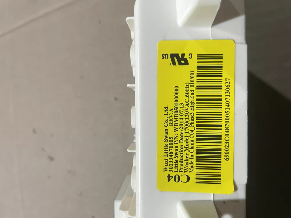 GE Washer WDMD0501000000 Control Board AZ64714 | Wmv581