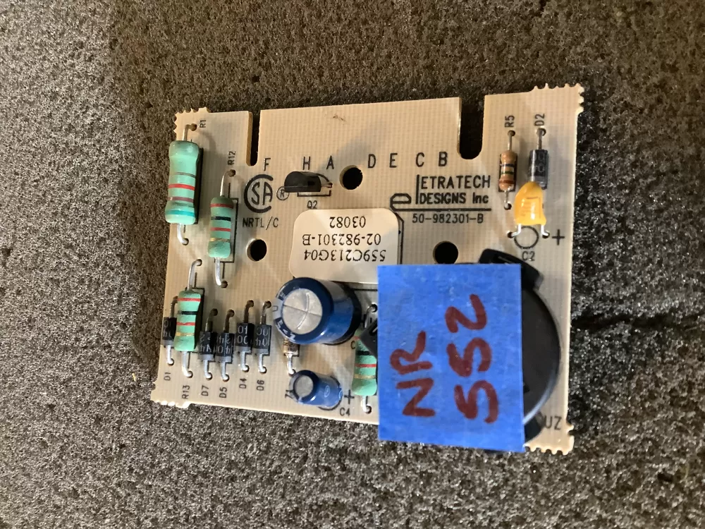 GE WE04X10103 559C213G05 Dryer Control Board AZ110721 | NR552