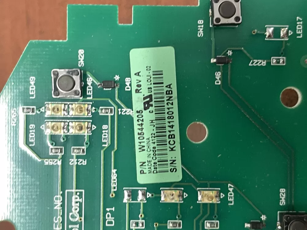 Whirlpool W10544205 WPW10536854 W10536854 Washer Control Board AZ30417 | WM354