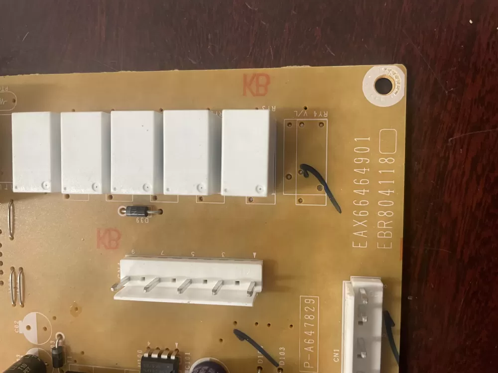 LG Kenmore EBR80411804 Microwave Control Board Panel AZ47518 | KM1623