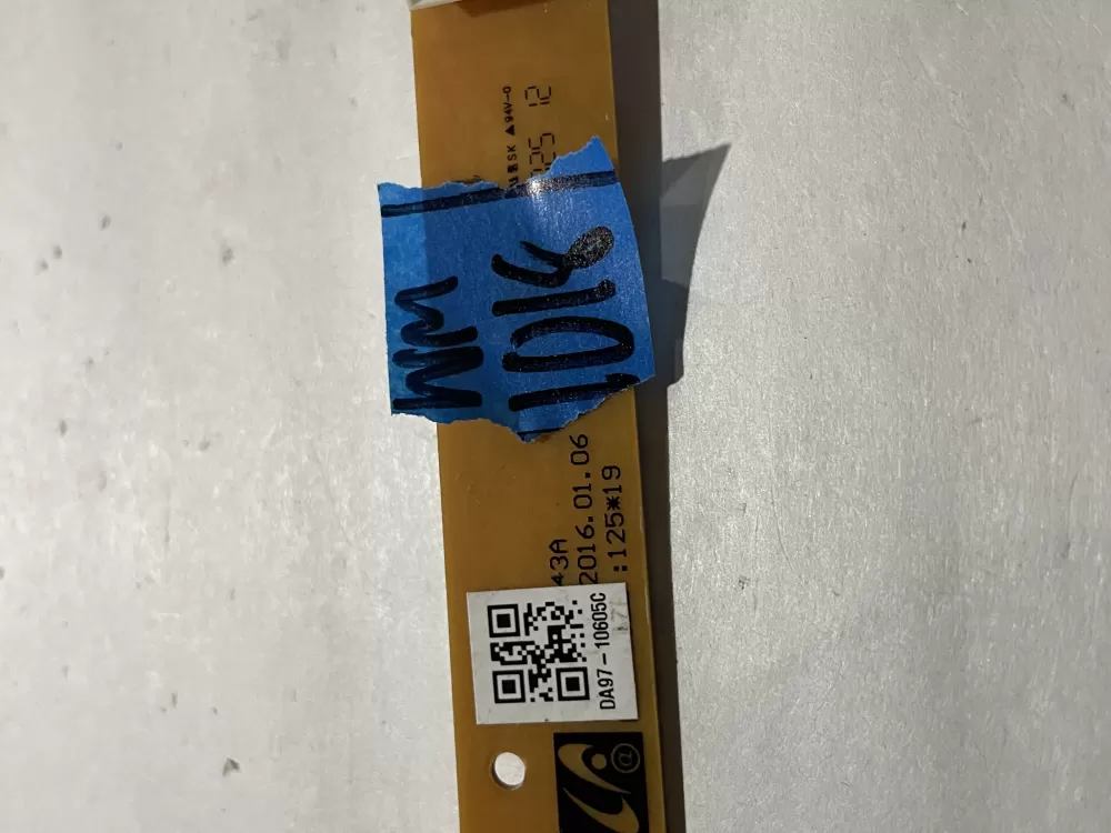 Samsung DA97 10605C Refrigerator Control Board Flex Zone AZ192450 | Wm1018