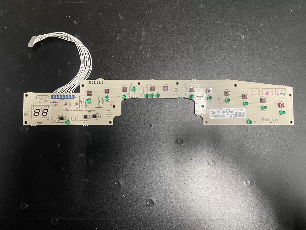 GE 165D7803P001 Dishwasher Control Board