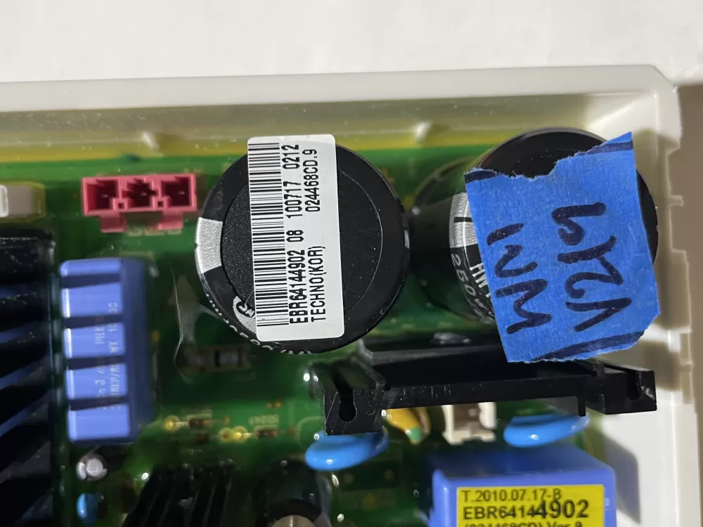 LG EBR64144902 Washer Control Board AZ134672 | Wmv219