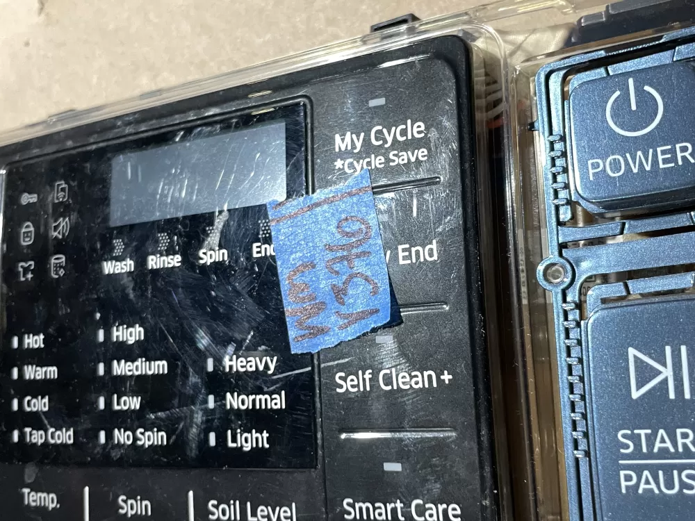 Samsung DC94 06610A Dc92 01802m Washer Control Board Panel AZ69216 | Wmv376