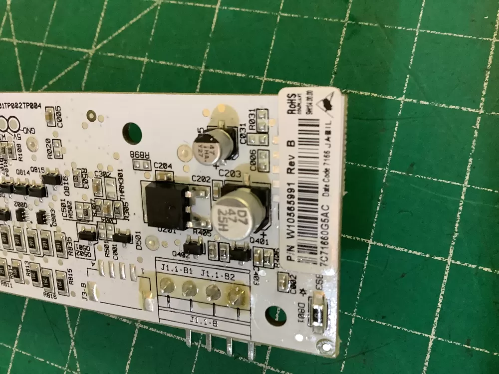 KitchenAid W10565991 Refrigerator Control Board User Interface AZ204377 | NR310