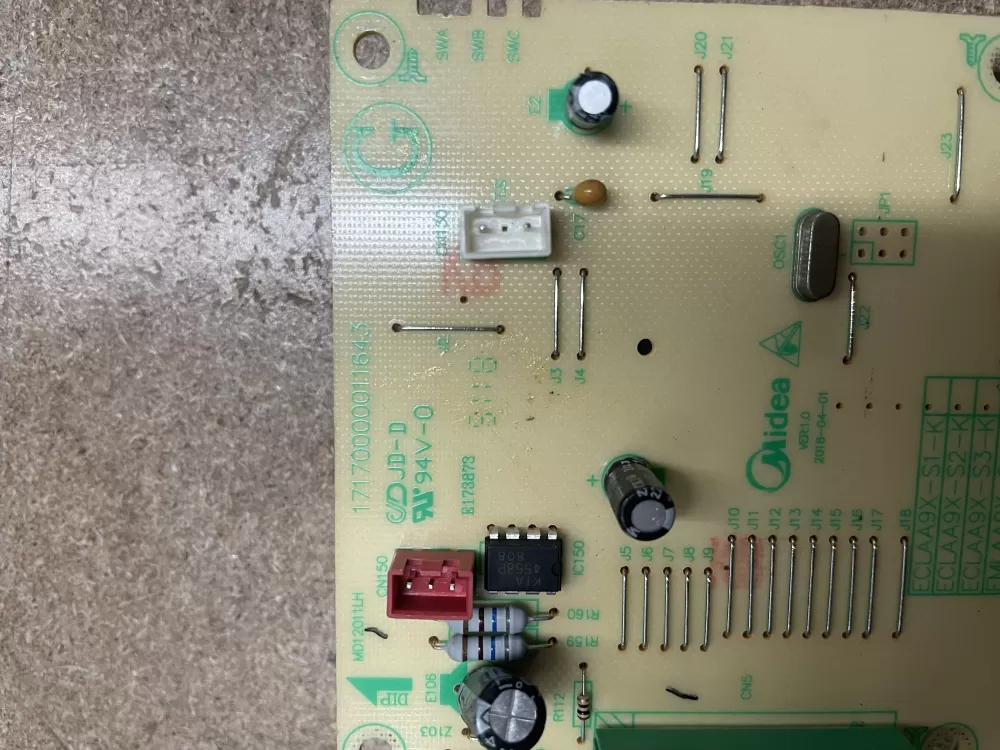 Midea 17170000011643 Microwave Control Board  AZ4698 | KM1410