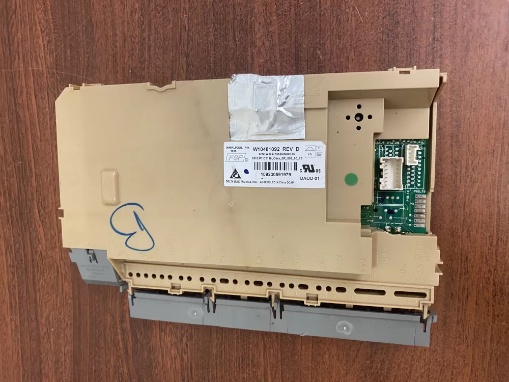 Kenmore W10481091 W10866118 AP6027291 Dishwasher Control Board AZ33349 | BK1684