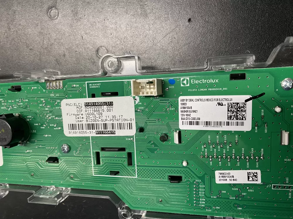 Frigidaire 5304529481 Washer Control Board UI Display AZ8425 | BKV190