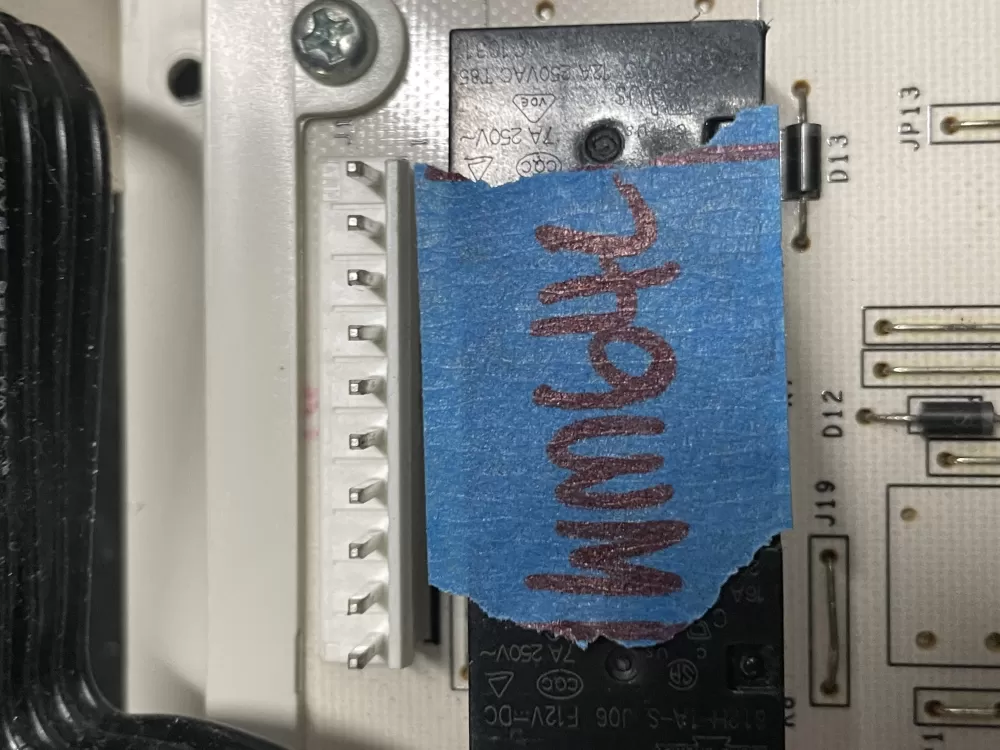 GE 175D5261G029 EBX1129P004 WH12X10475 Washer Control Board AZ12447 | 642