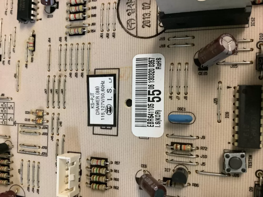 Kenmore EBR64110501 Refrigerator Main Control Board AZ225315 | NR339