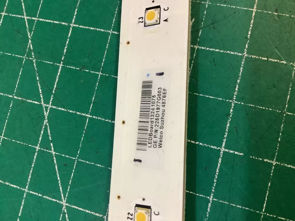GE Refrigerator LED Light Board 225D1977G003 AZ209909 | NR2564
