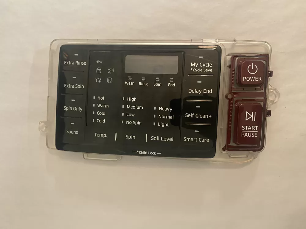 Samsung DC92-01607J DC94-06643A Dryer UI Control Board  AZ111516 | BK939