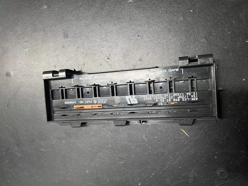 Whirlpool 3406000  AP2975760  528900 Dryer Cycle Switch