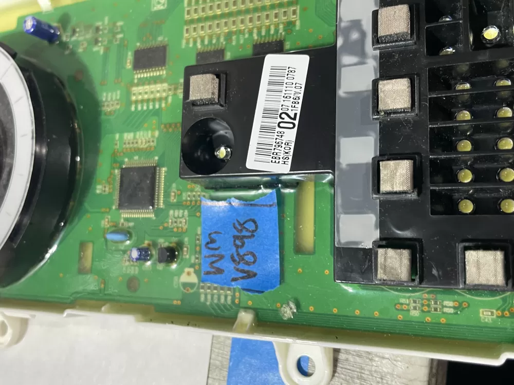 LG EBR79674802 Dryer Display Control Board AZ200274 | Wmv898