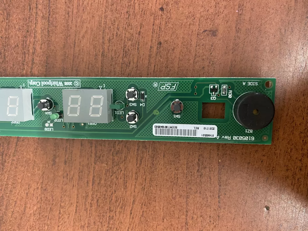 Whirlpool WP2321710 Refrigerator Control Board AZ40837 | BK1711