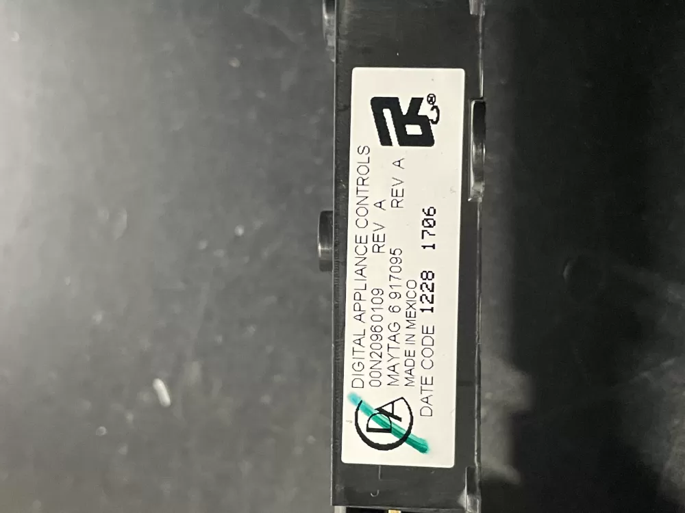 Whirlpool 00N20960109 Dishwasher Main Control Board AZ11129 | V274