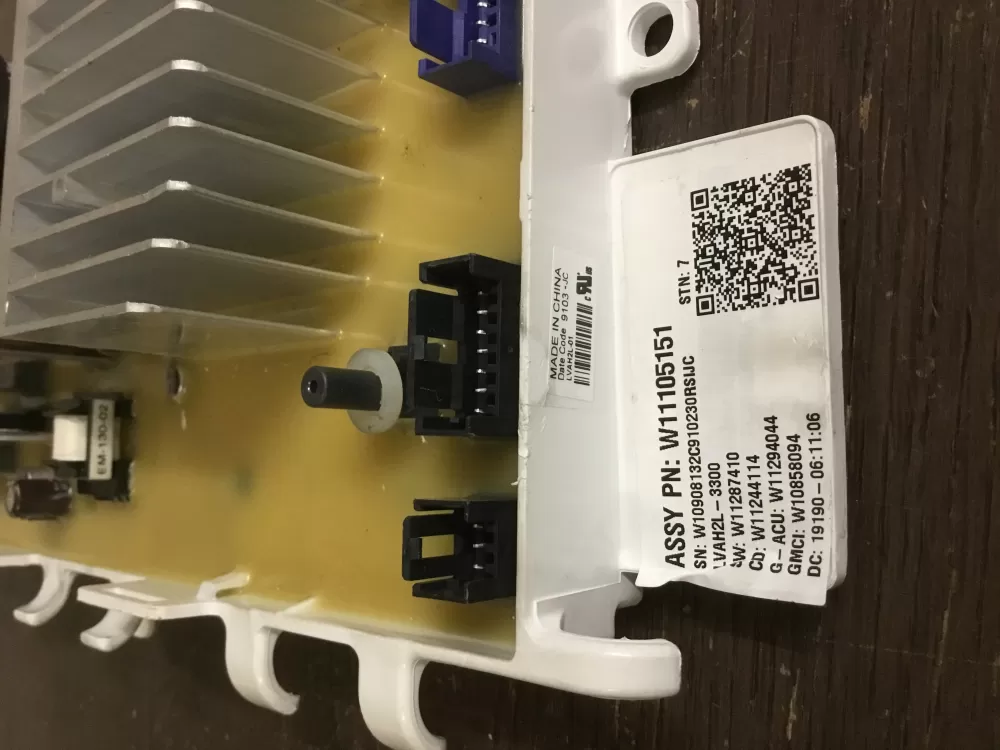 Whirlpool Maytag W11105151 Washer Control Board AZ18153 | NR39
