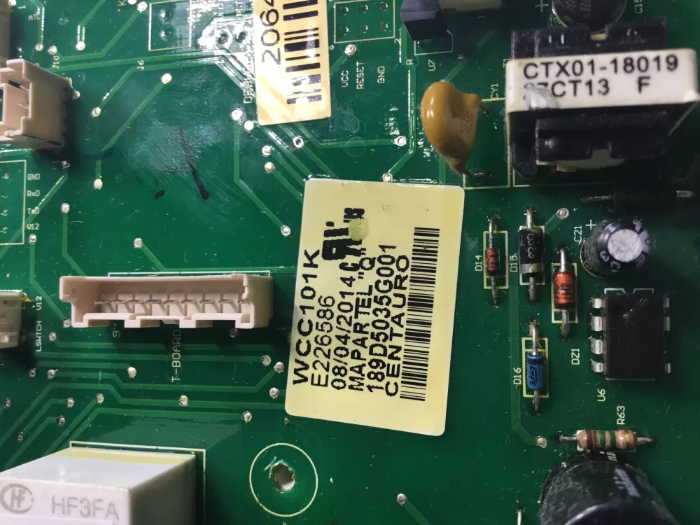 GE WH12X20274 189D5035G001 WH12X10518 Washer Control Board AZ40332 | NR64
