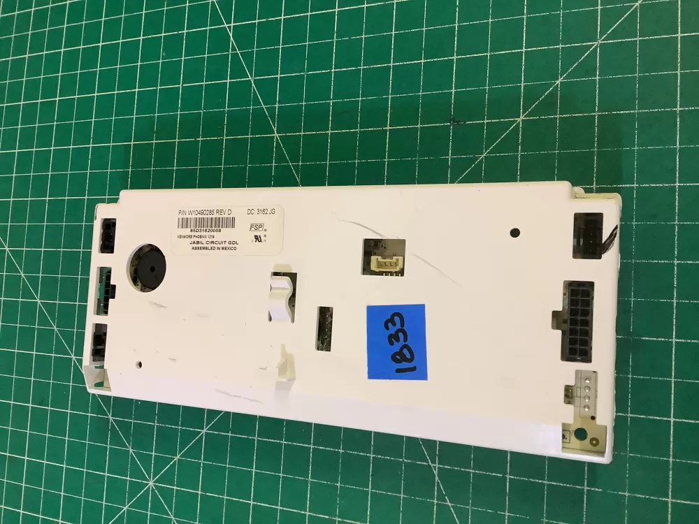 Whirlpool W10490285 Refrigerator Control Board AZ208679 | NR1833