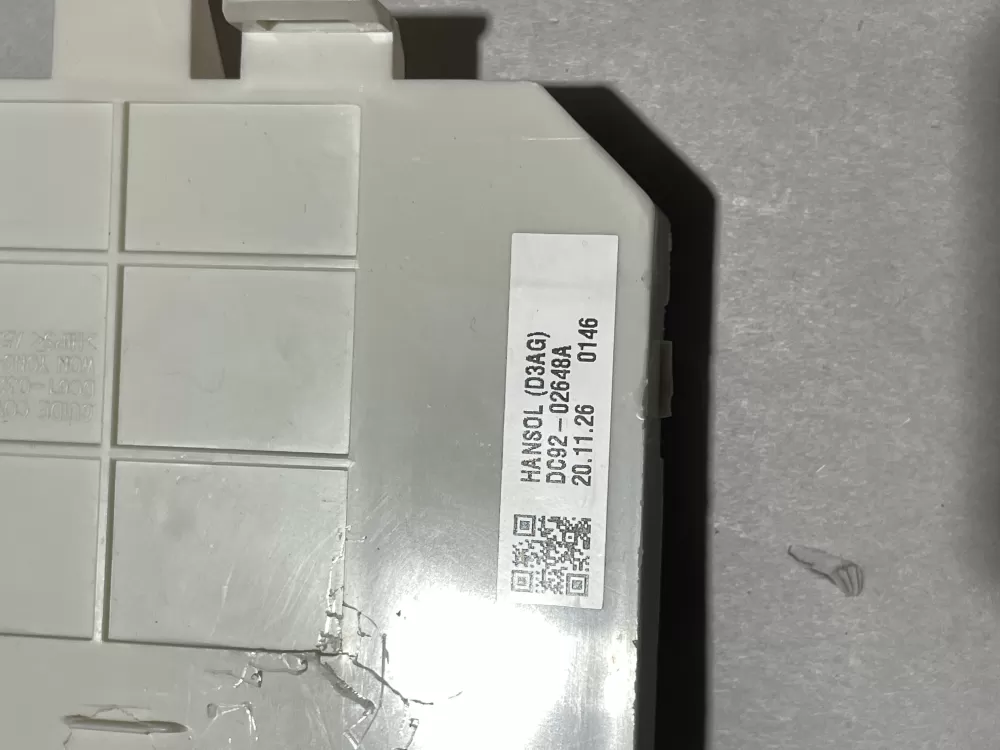 Samsung DC92-02648A Washer User Interface Control Board AZ106461 | Wmv620