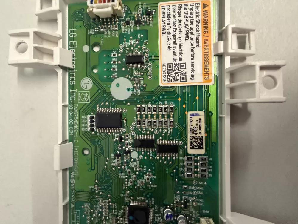 LG EBR85194702 AP6336511 Washer Display Control Board AZ216571 | KM2729