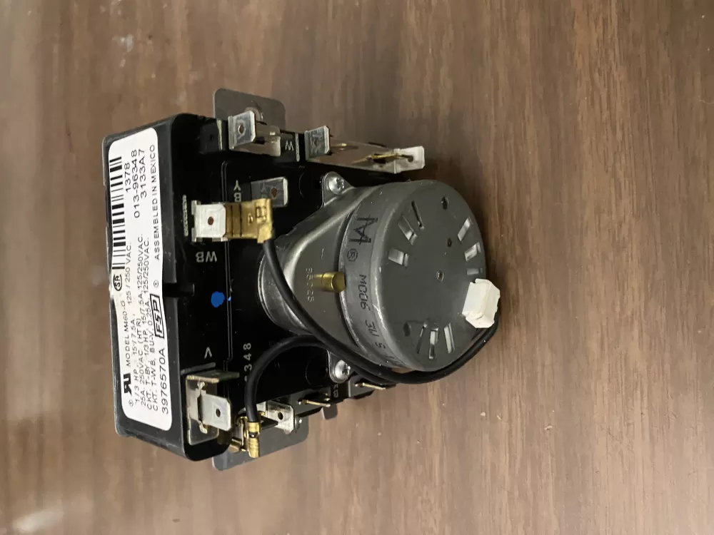 Whirlpool 3976570A Dryer Timer AZ101871 | BK458