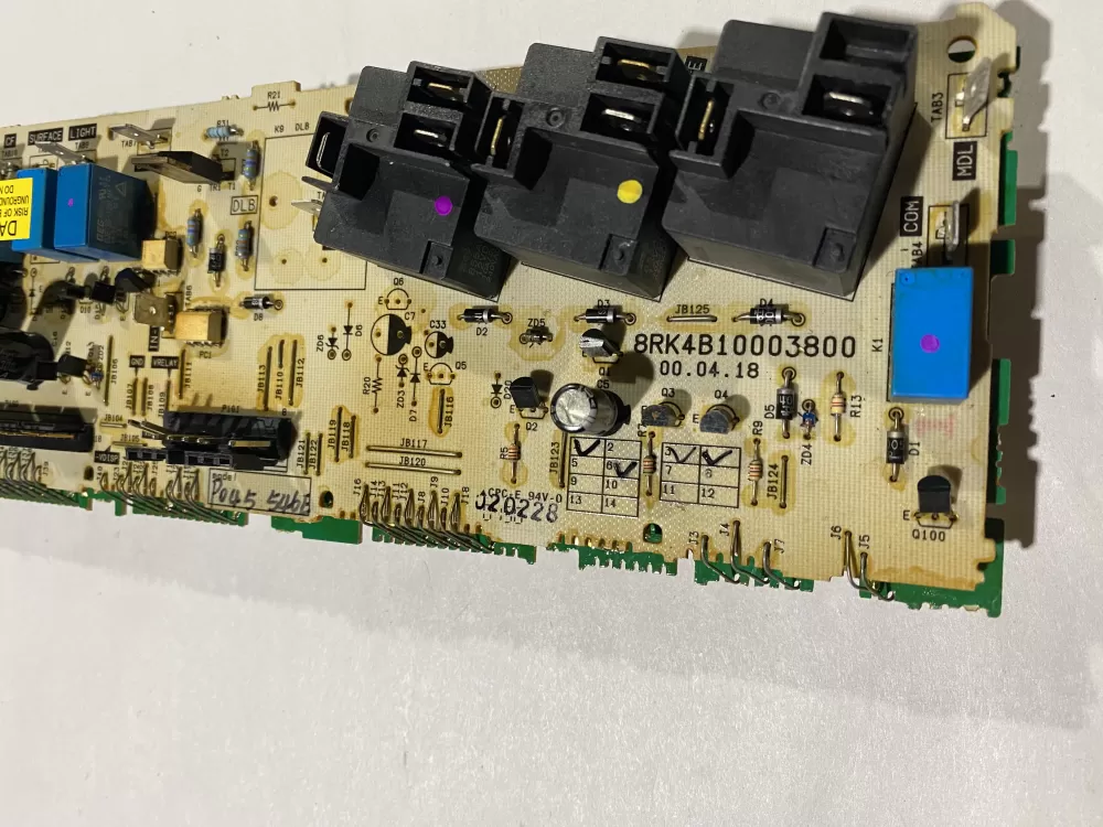 GE OVEN RANGE CONTROL BOARD 8RK4B10003800 AZ141030 | BKV748