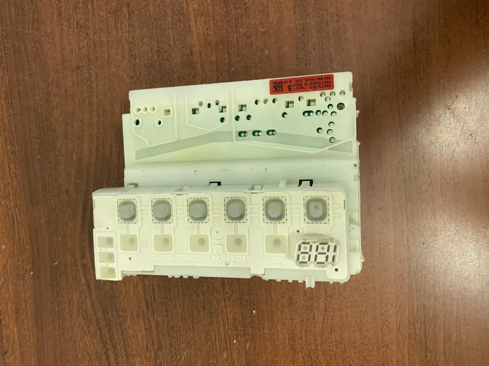 Bosch Siemens 9000 199 656 716316-03 Dishwasher Control Board AZ56511 | BK1982