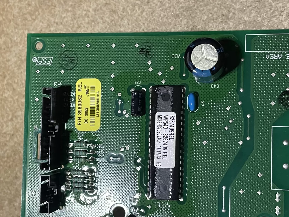 Whirlpool WP8546219 Dryer Control Board AZ28514 | KM229