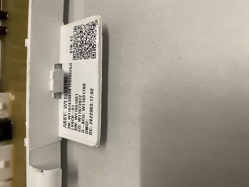 KitchenAid Roper Estate W11553795 Washer Control Board AZ205029 | BK2353