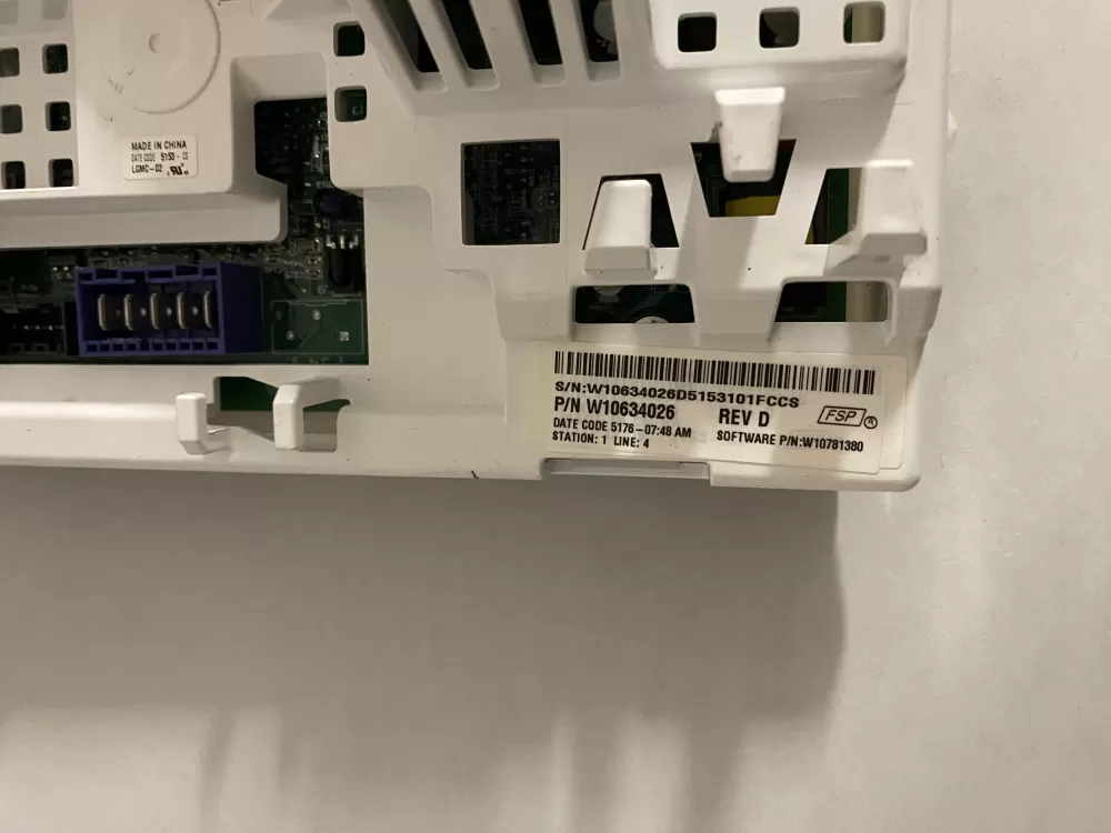 Whirlpool AP5951723 W10634026 PS10056798 Washer Control Board AZ197822 | BK2760