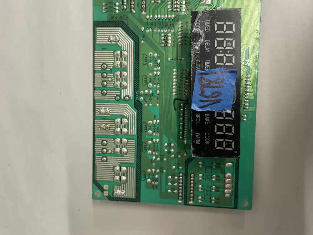 LG Oven EBR74632605 Display Control Board AZ205574 | KMV678