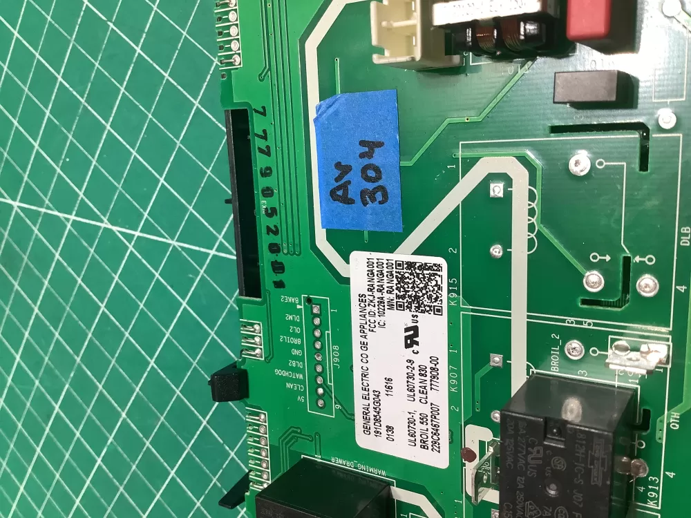 GE 191D8545G043 Range Oven Control Board AZ186153 | AV304