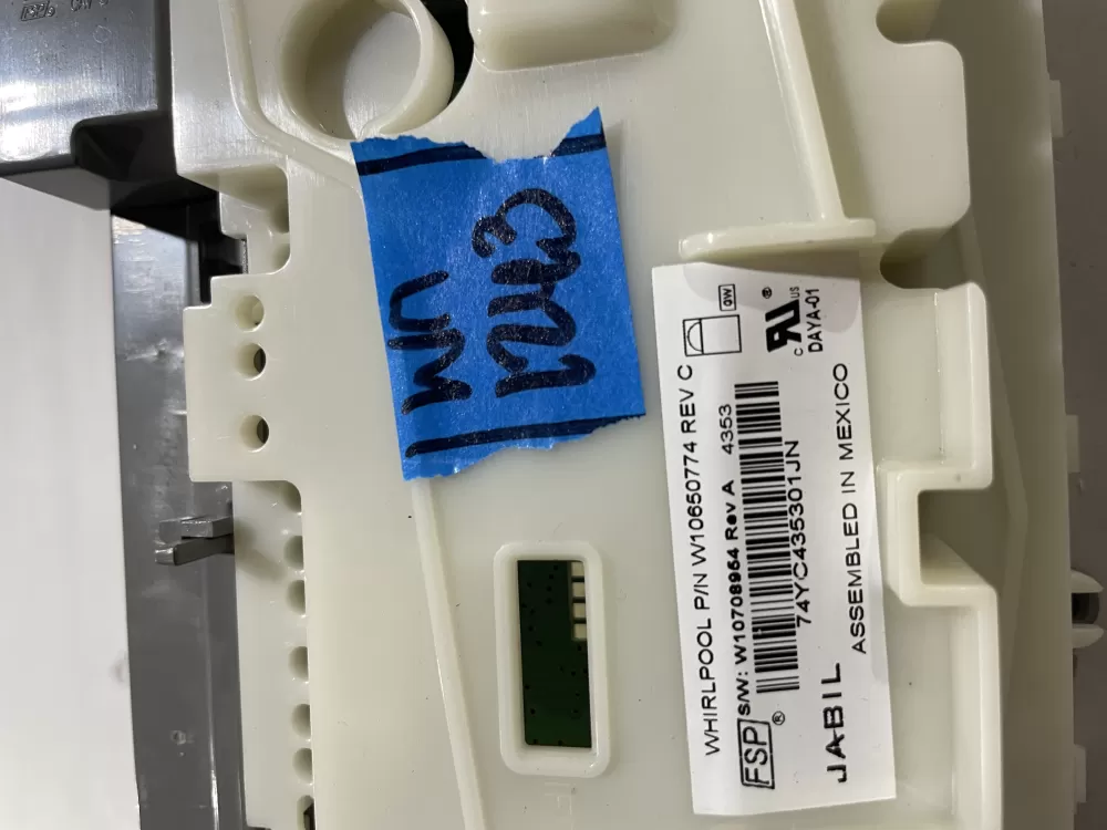 Whirlpool W10650774 W10671752 Dishwasher Control Board AZ184748 | Wm1243
