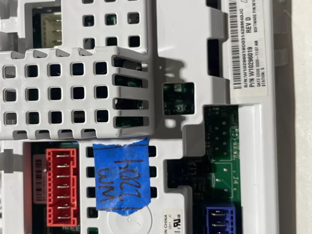 Whirlpool W10393444 W10296019 Washer Control Board AZ139789 | Wm2204