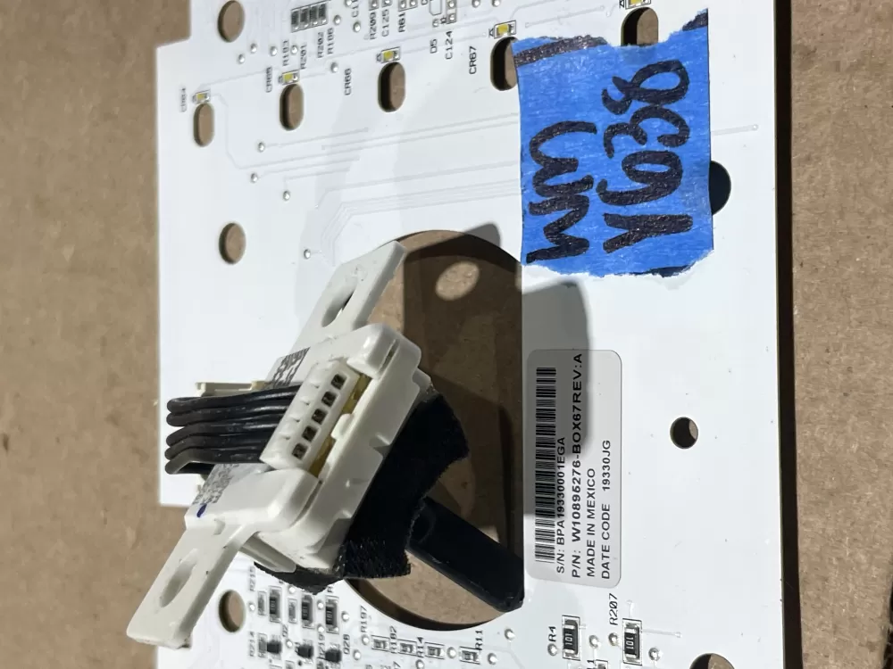 Whirlpool W10895276 Washer Control Board AZ78336 | Wmv638