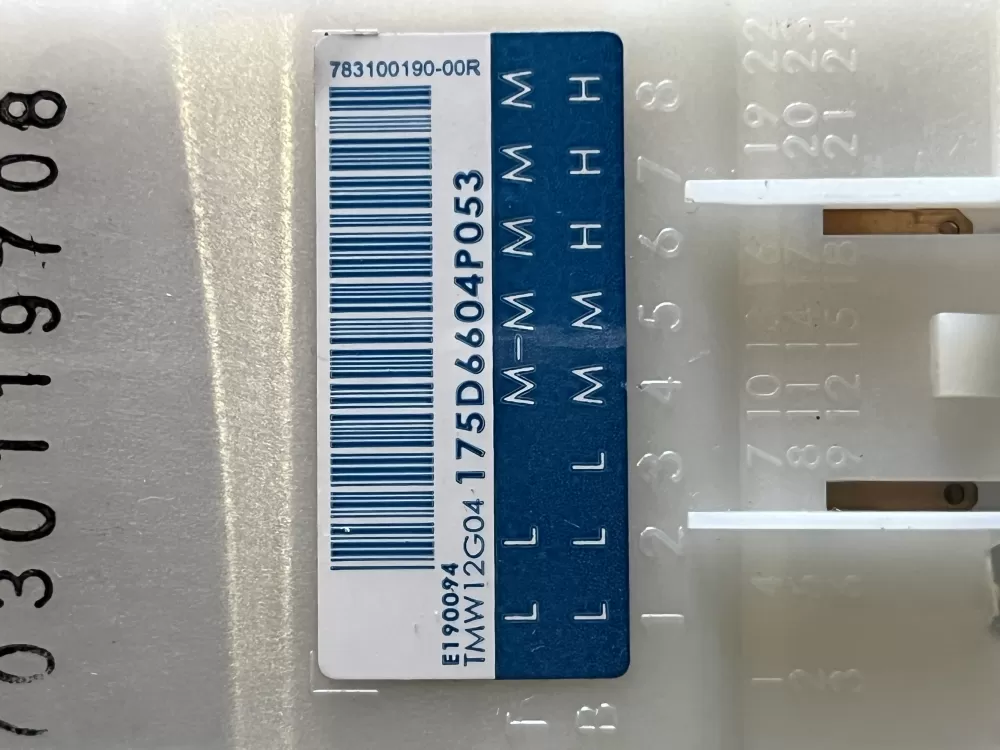 GE WH12X10527 175D6604P053 Washer Timer AZ43847 | 1754