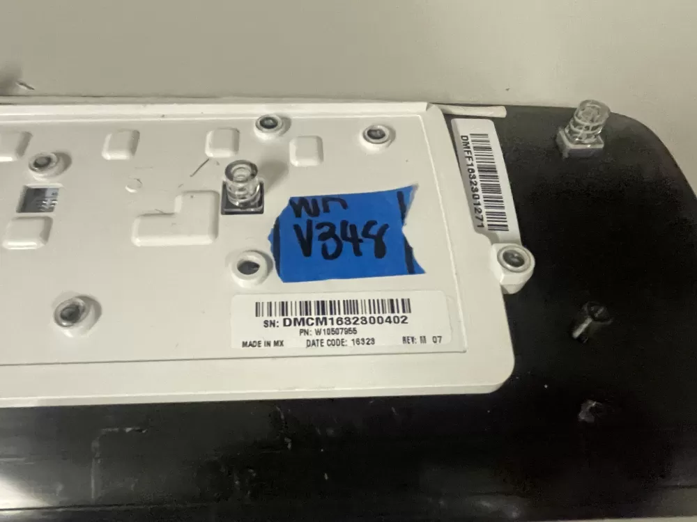 Whirlpool W11123145 W11126816 W10507955 Dryer Control Panel AZ226216 | Wmv348