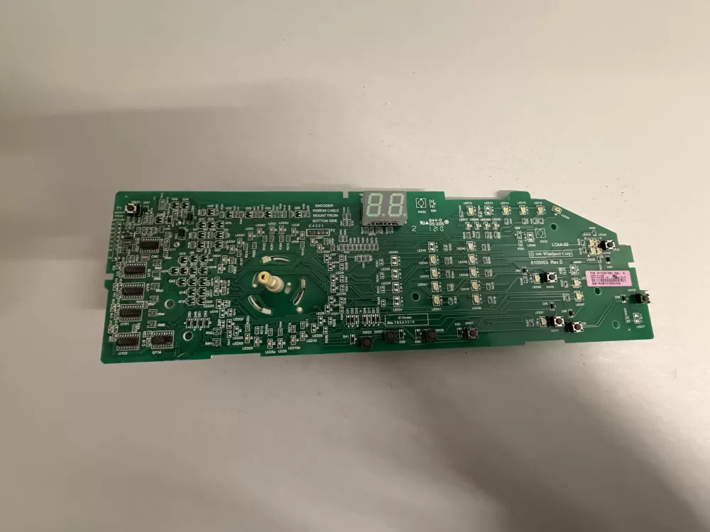 Whirlpool W10298626 W10297393 Dryer Control Board