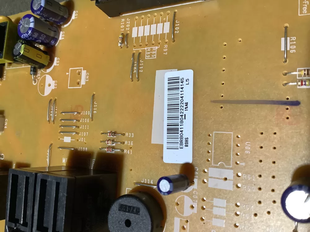 LG Kenmore EBR80411804 Microwave Control Board Panel AZ113222 | NR2124