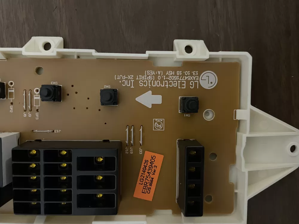 LG EBR75439405 Dryer Control Board Display AZ85380 | KMV490