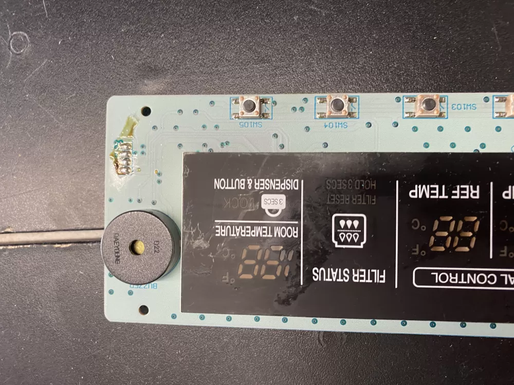 LG 6871JB1281C Refrigerator Control Board Dispenser AZ23250 | BK954