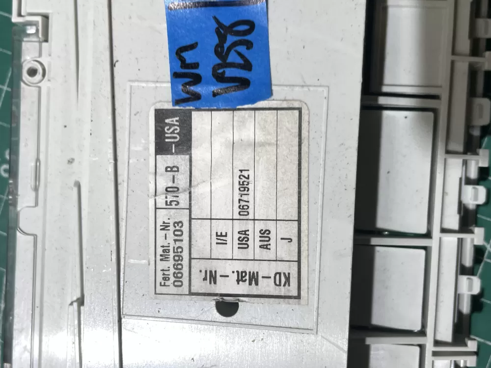 Miele 06695103 Dishwasher Main Control Board AZ195178 | Wmv258