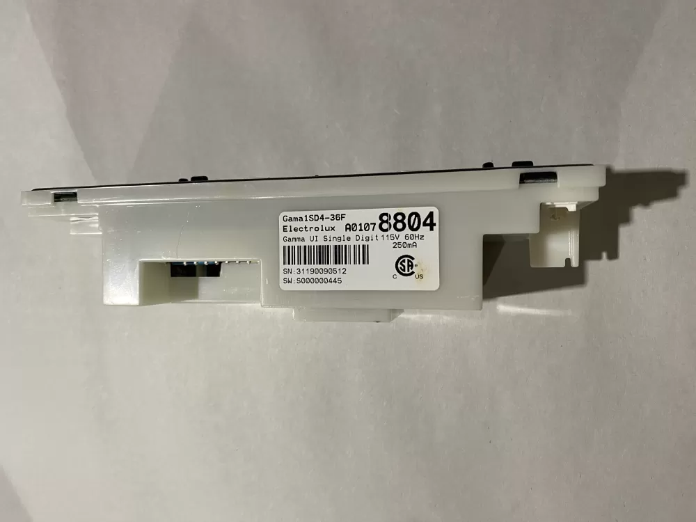 Frigidaire A01078804 242207704 Refrigerator UI Control Board AZ189676 | BK86