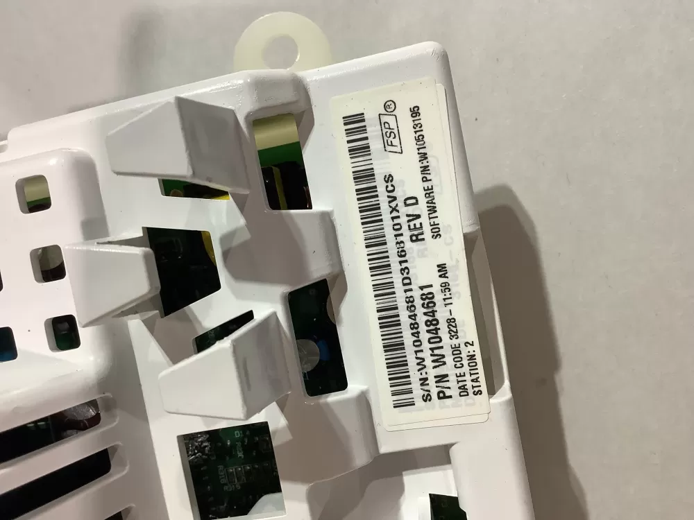 Whirlpool Amana Admiral Roper W10484681 Washer Control Board AZ183752 | ZC2711