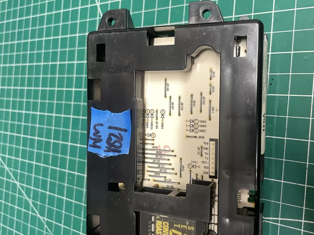GE WB27T11151 164D6476G038 Range Oven Electronic Control Board AZ202431 | Wmv821