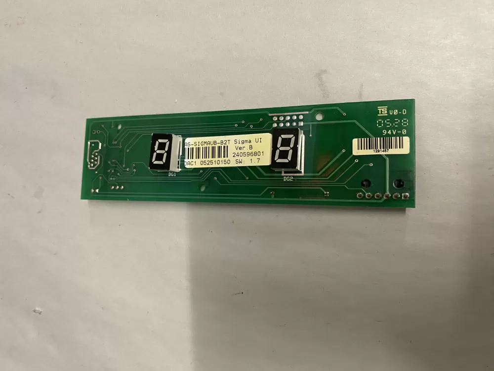 Frigidaire Kenmore 240596801 Refrigerator Control Board AZ214024 | BK1431